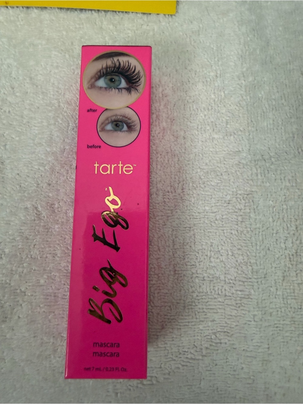 tarte Big Ego Mascara - Bright Pink & Gold Accents